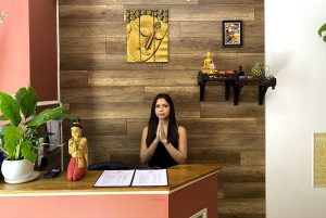 Studio masażu tajskiego - Poselska - Recepcja